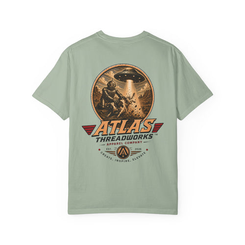 Atlas Threadworks Graphic T-Shirt — Vintage UFO Logo Tee