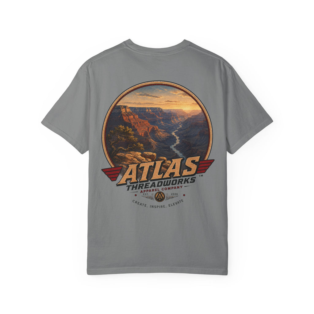 Atlas Threadworks Scenic T-Shirt — Vintage Canyon Graphic Tee
