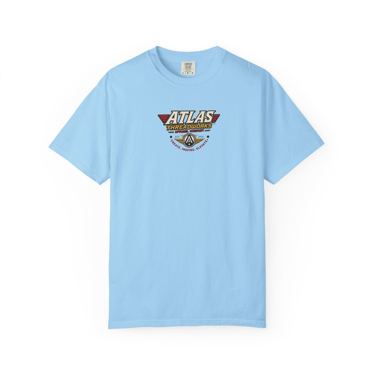 Atlas Threadworks Graphic T-Shirt — Vintage UFO Robot Chase