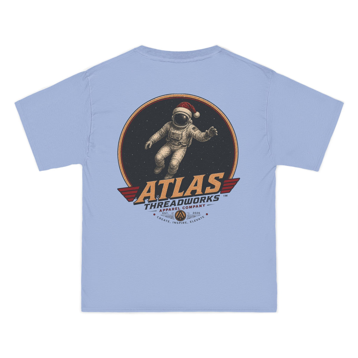 Atlas Threadworks Astronaut Christmas T-Shirt