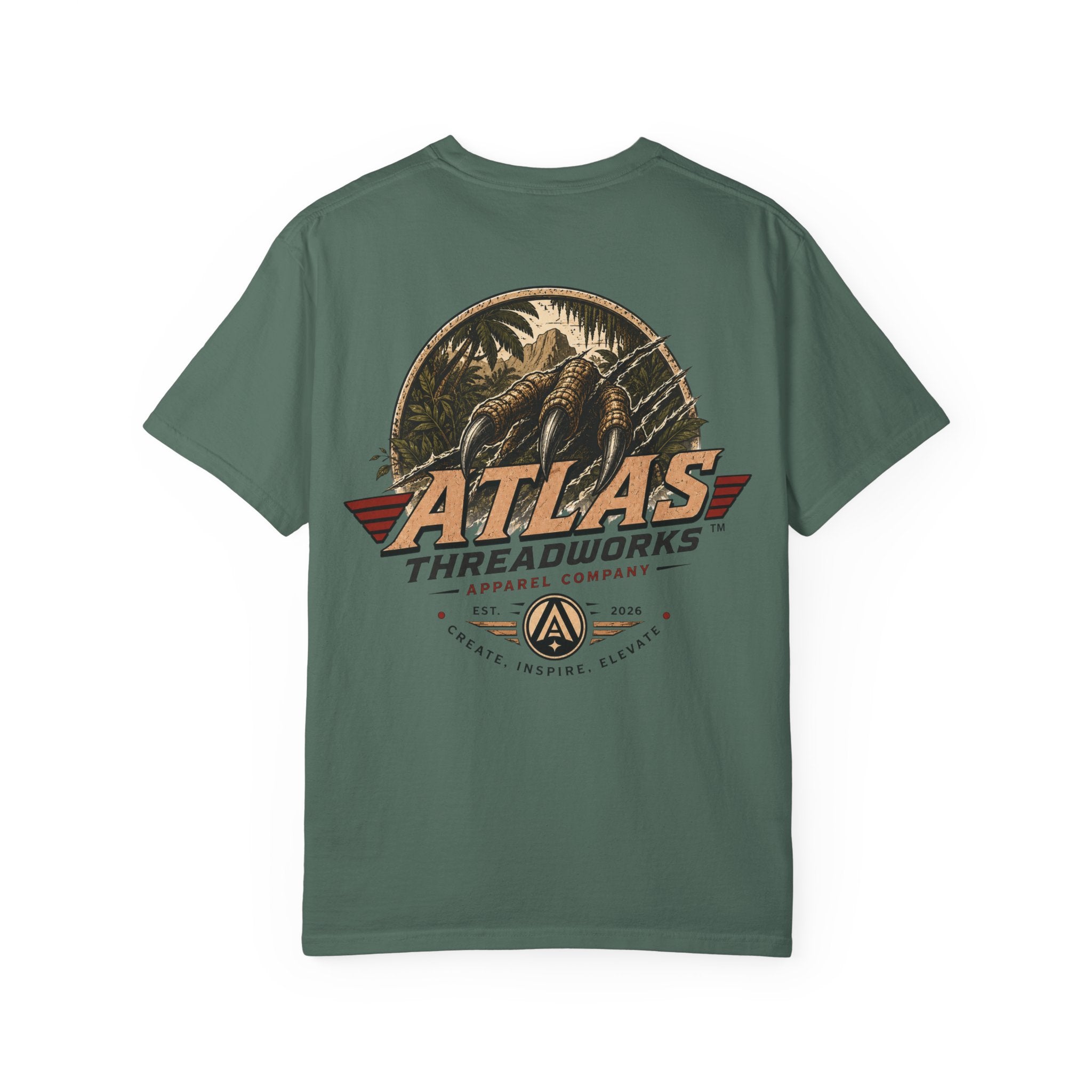 Atlas Threadworks Vintage Claw Graphic T-Shirt