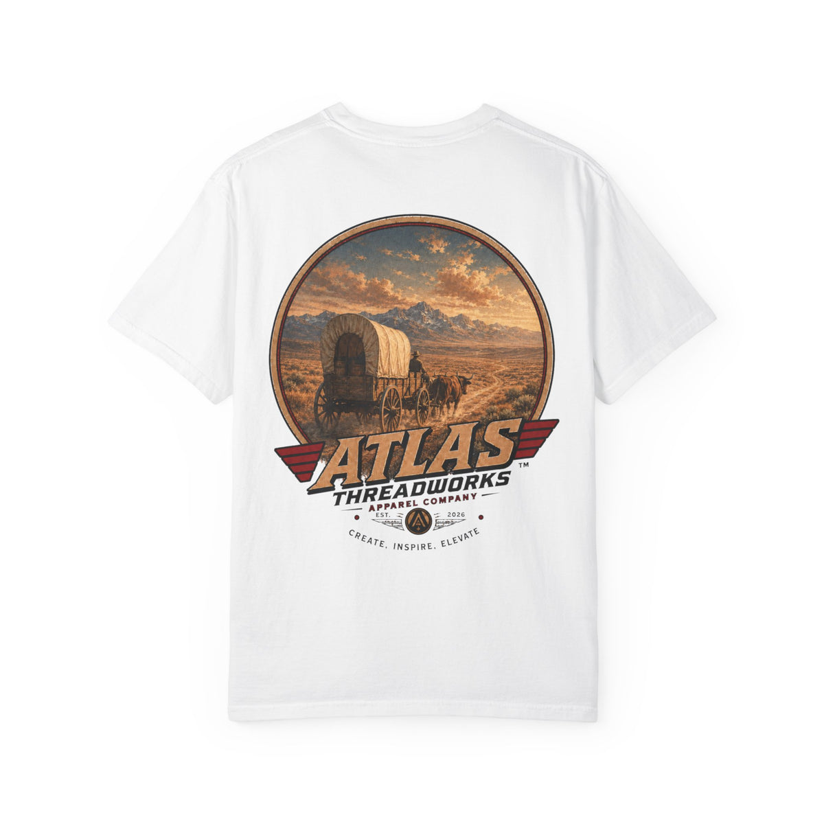 Atlas Threadworks Western Wagon Graphic T-Shirt