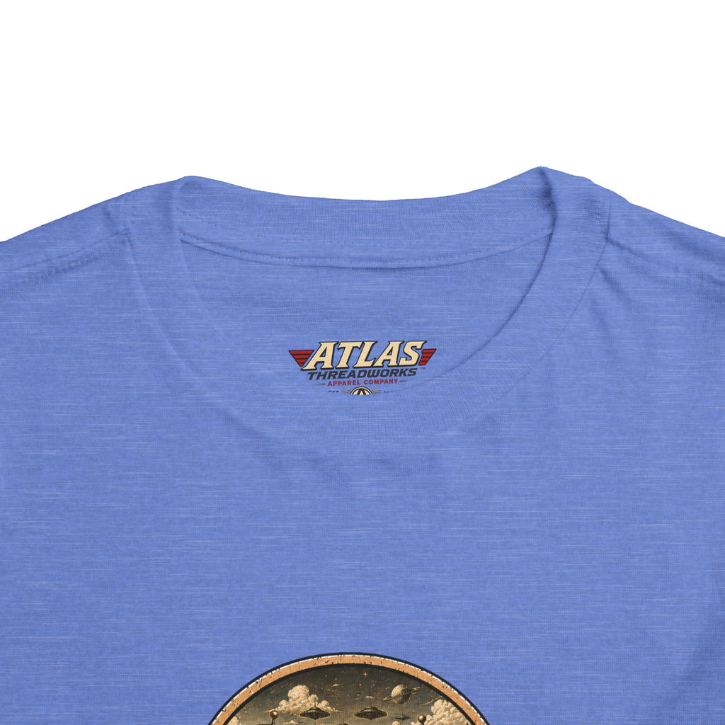 Atlas Threadworks Toddler Tee — Vintage Toddler Robots Logo Shirt