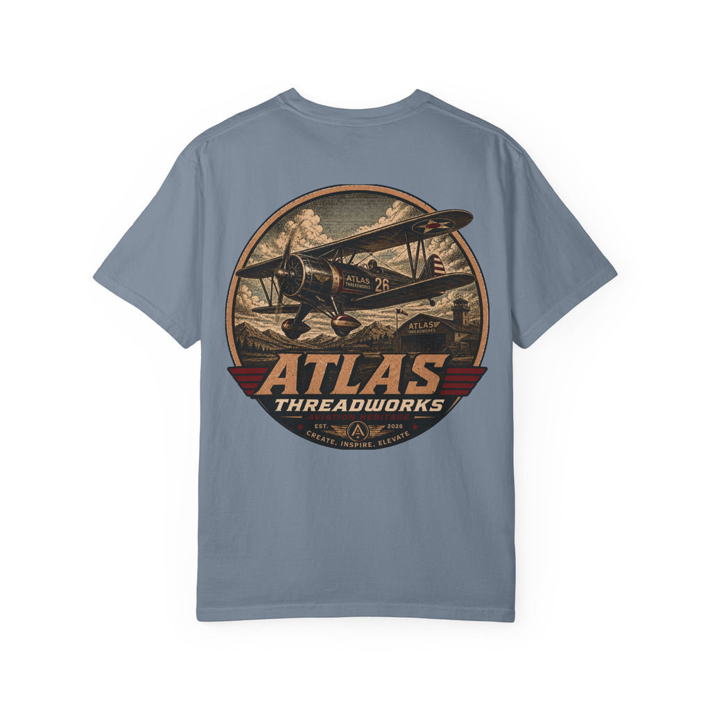 Atlas Threadworks Vintage Airplane T-Shirt
