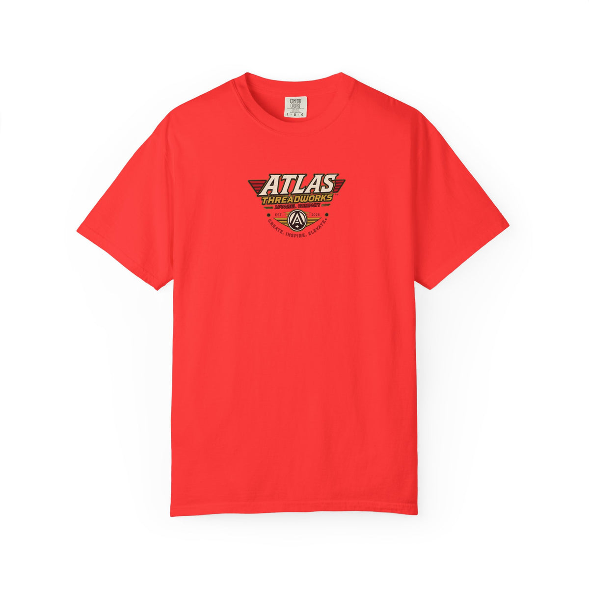 Atlas Threadworks Graphic T-Shirt — Vintage UFO Robot Chase