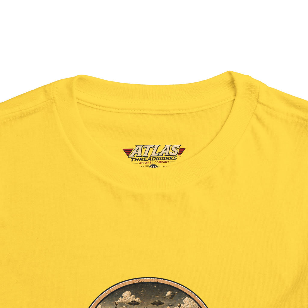 Atlas Threadworks Toddler Tee — Vintage Toddler Robots Logo Shirt