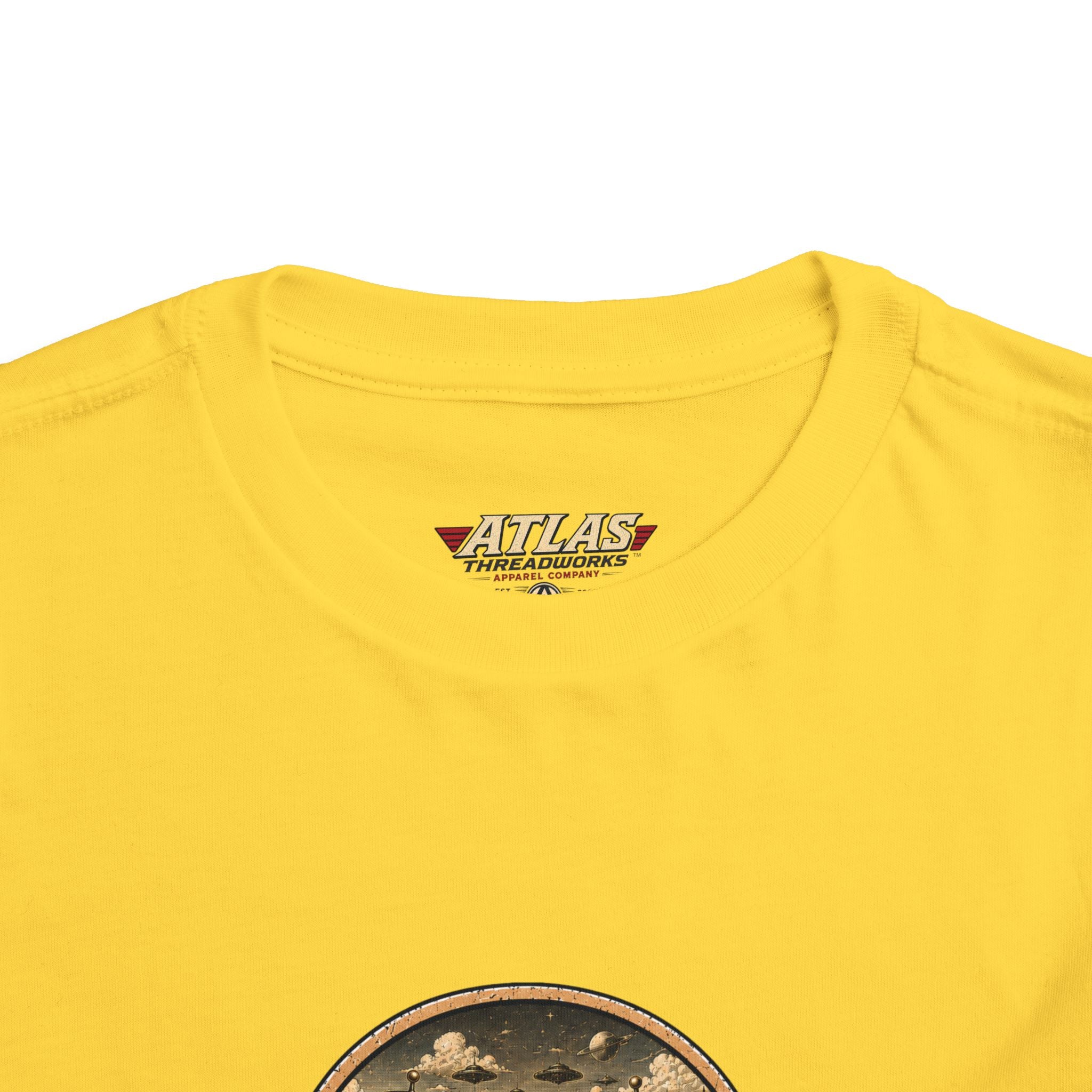Atlas Threadworks Toddler Tee — Vintage Toddler Robots Logo Shirt