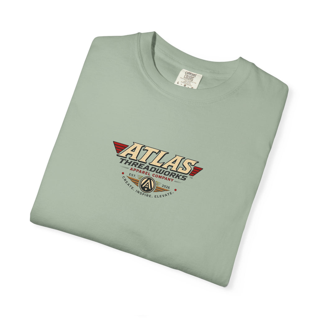 Atlas Threadworks T-Shirt — Retro Outdoor Bigfoot Graphic