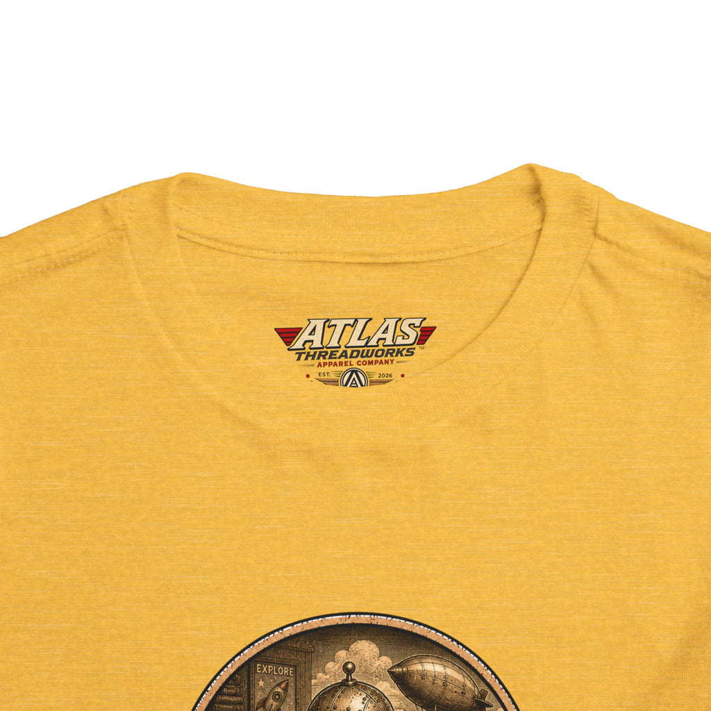 Atlas Threadworks Toddler Tee – Vintage Train Set Logo Kids Shirt