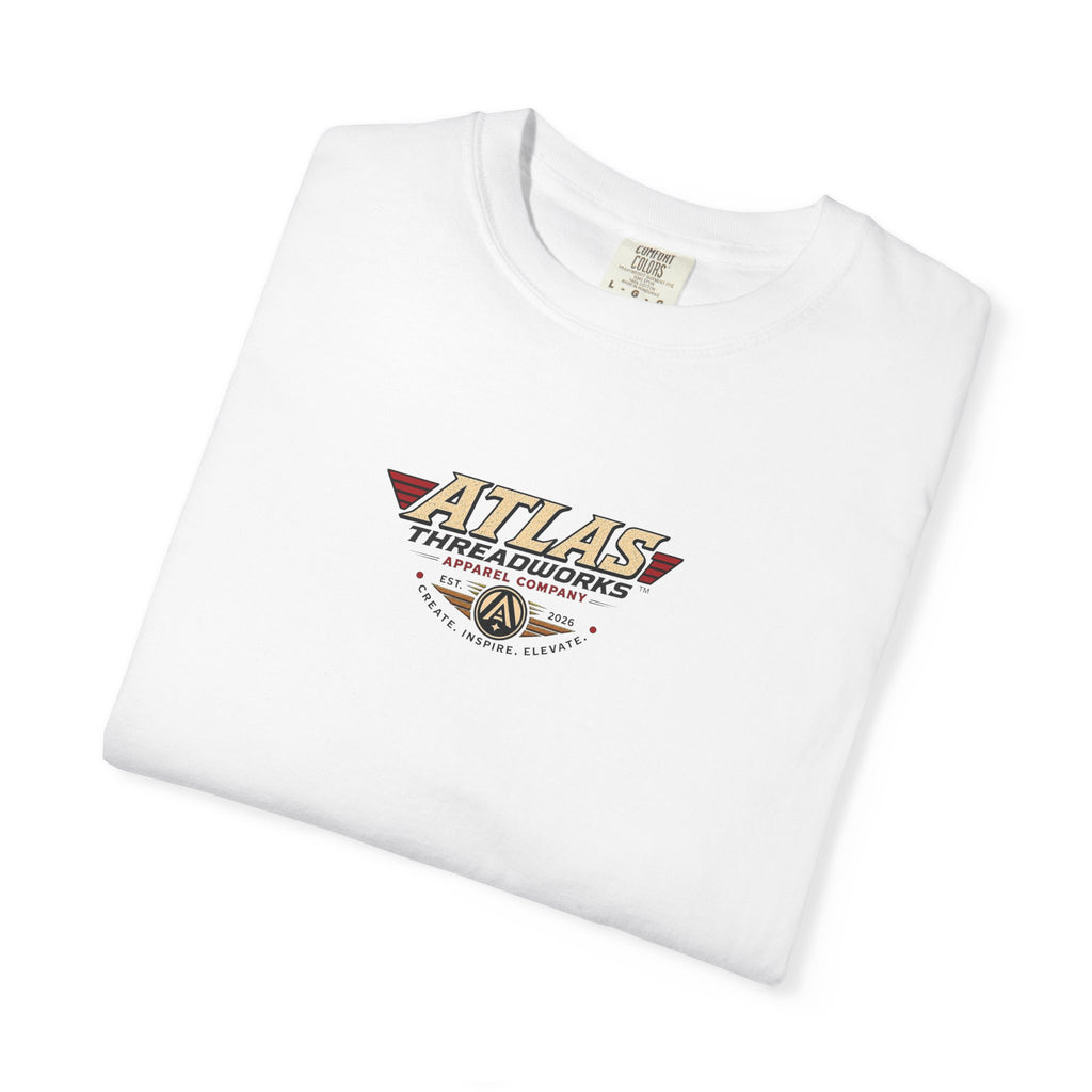 Atlas Threadworks Vintage Robot T-Shirt — Retro Industrial Graphic Tee