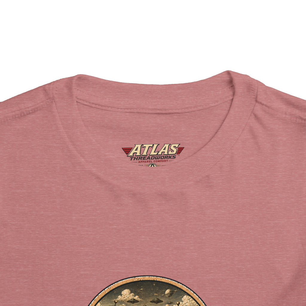 Atlas Threadworks Toddler Tee — Vintage Toddler Robots Logo Shirt