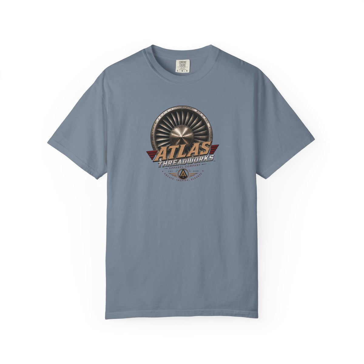 Atlas Threadworks Vintage Flying Wing Airplane T-Shirt