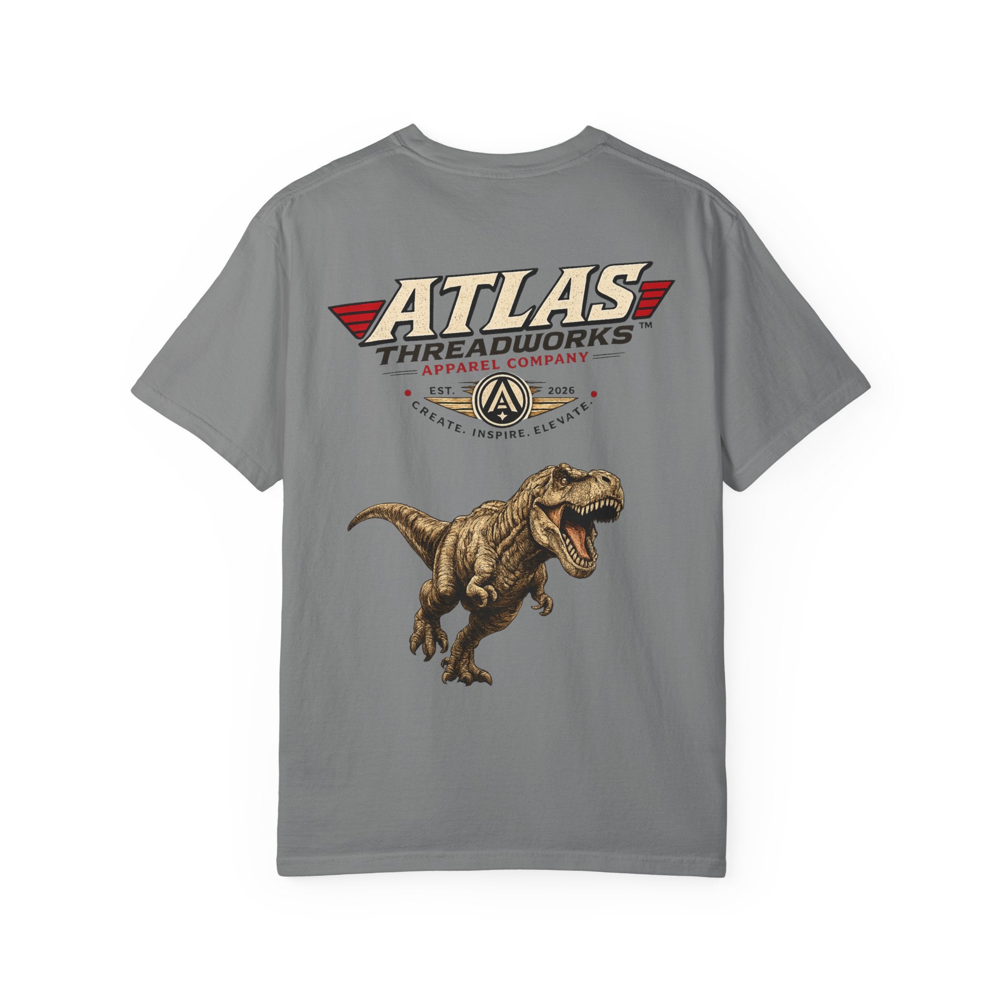 T-Shirt — Atlas Threadworks T-Rex Graphic Tee