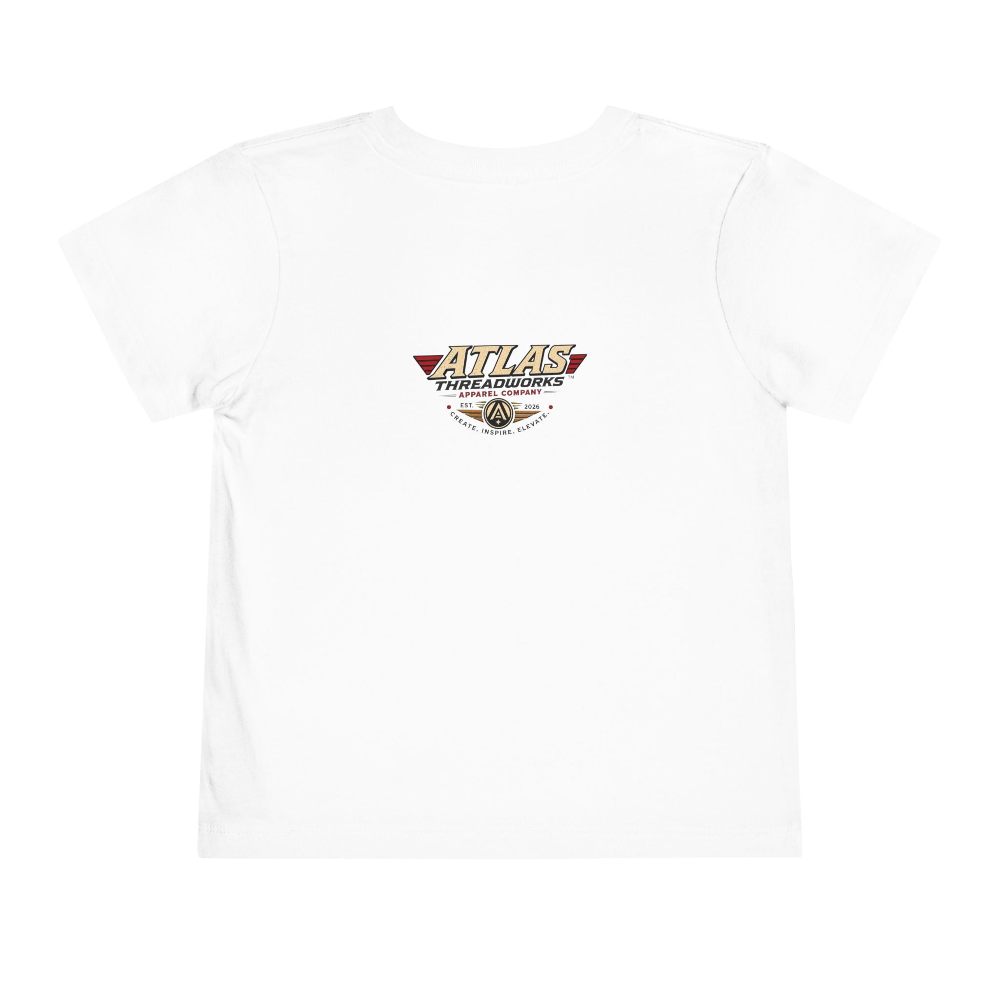 Atlas Threadworks Toddler Tee — Retro Vintage Diving Mechanic Logo