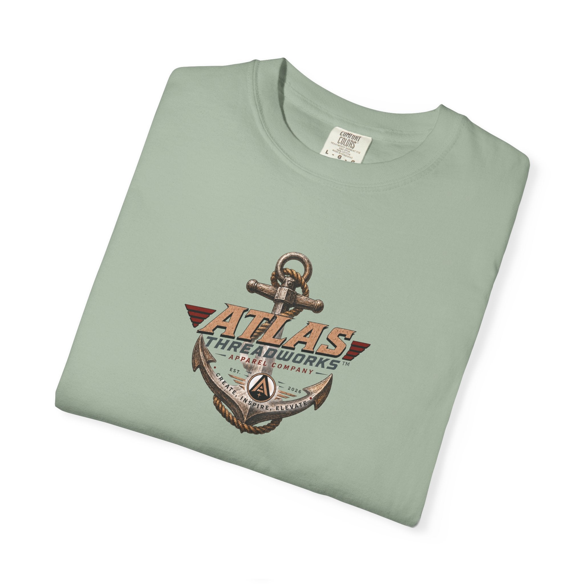 Atlas Threadworks Anchor Dive T-Shirt — Vintage Deep Sea Graphic Tee
