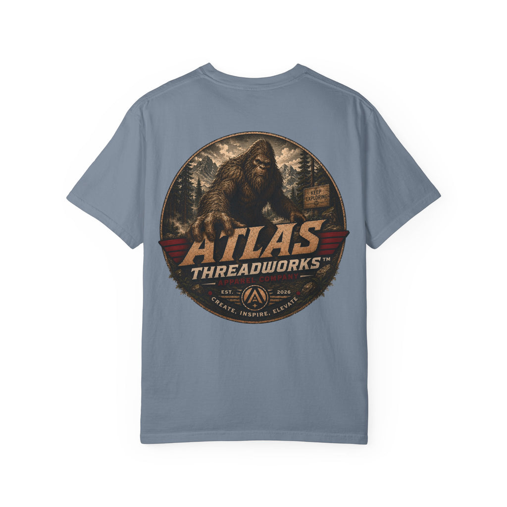 Atlas Threadworks Big Foot Logo T-Shirt — Vintage Outdoor Graphic Tee