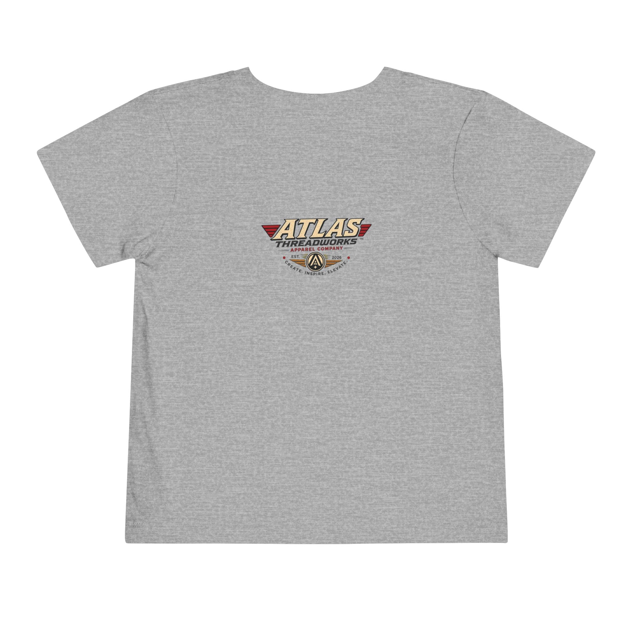 Atlas Threadworks Toddler Tee — Retro Vintage Diving Mechanic Logo