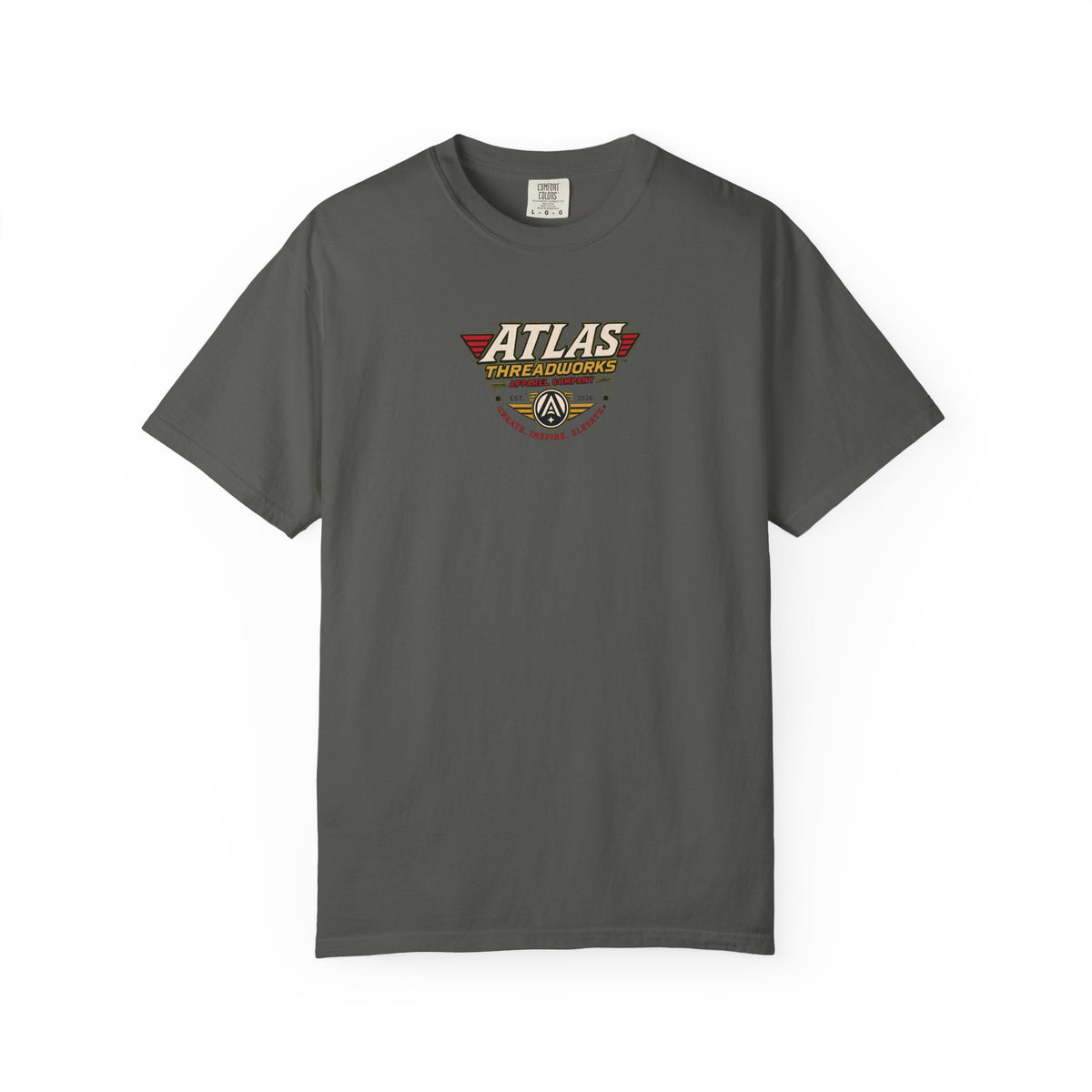 Atlas Threadworks Graphic T-Shirt — Vintage UFO Robot Chase