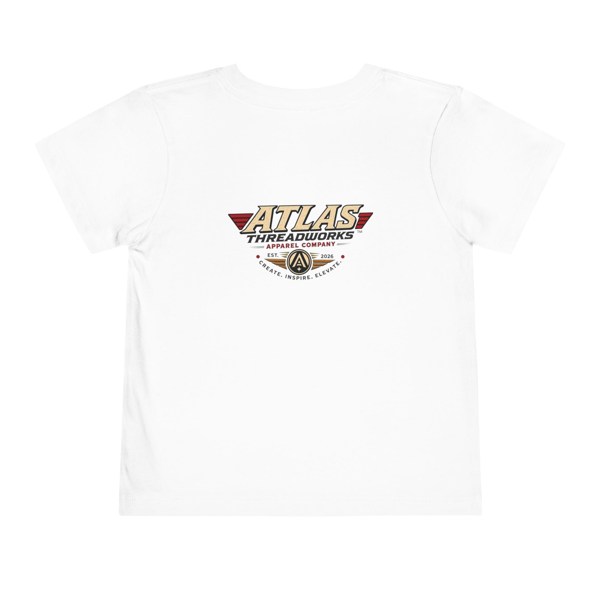 Toddler Tee — Atlas Threadworks Vintage Learning to Drive Logo Kids Shirt