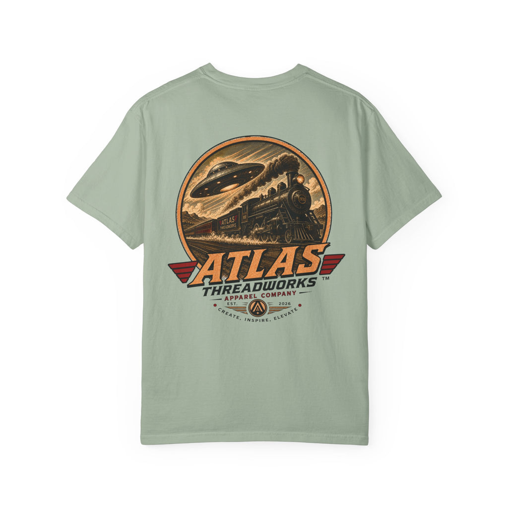 Atlas Threadworks Vintage UFO Train T-Shirt