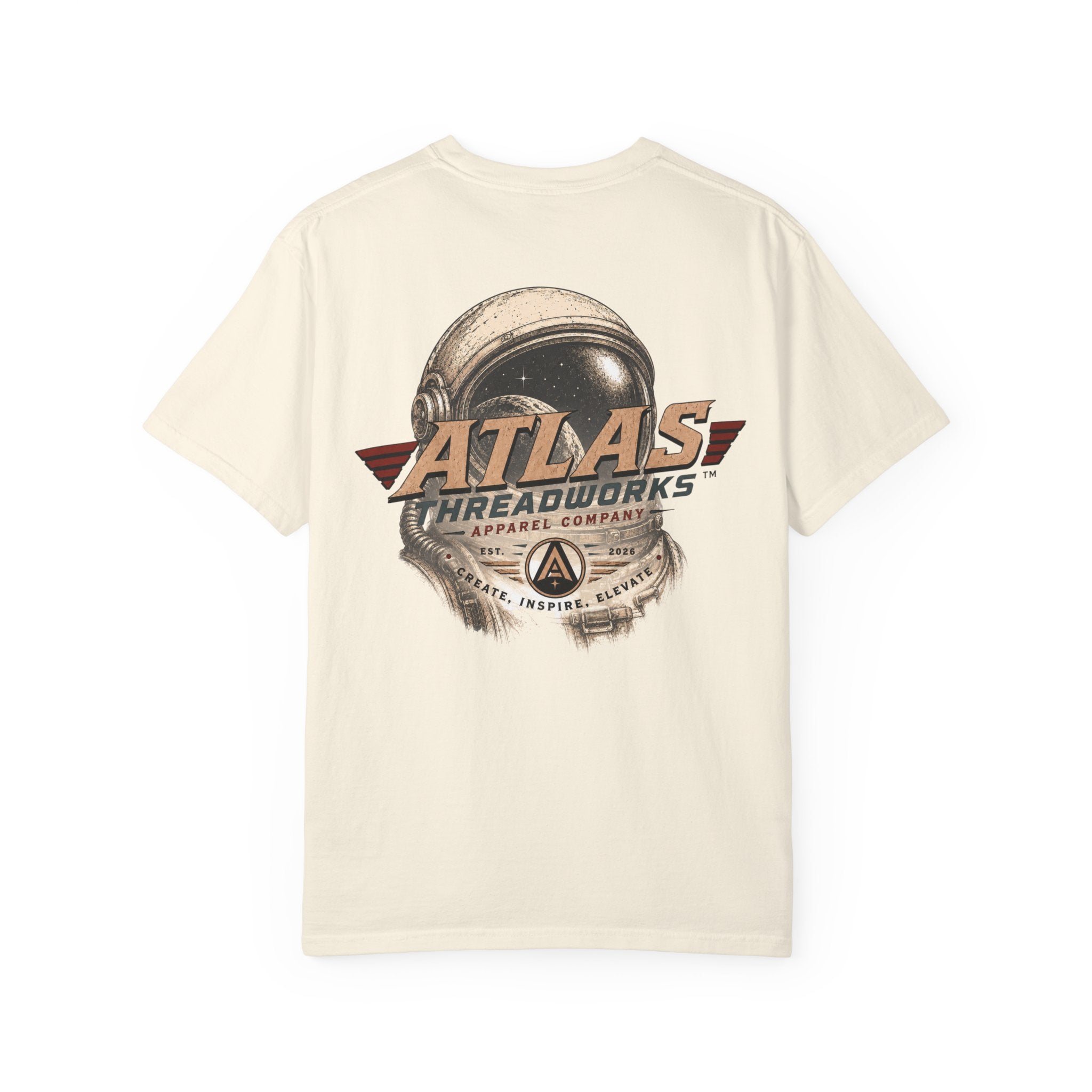 Atlas Threadworks Vintage Astronaut Graphic T-Shirt