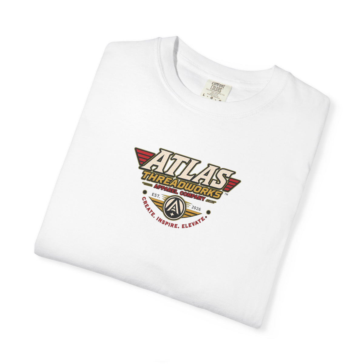 Atlas Threadworks Graphic T-Shirt — Vintage UFO Logo Tee