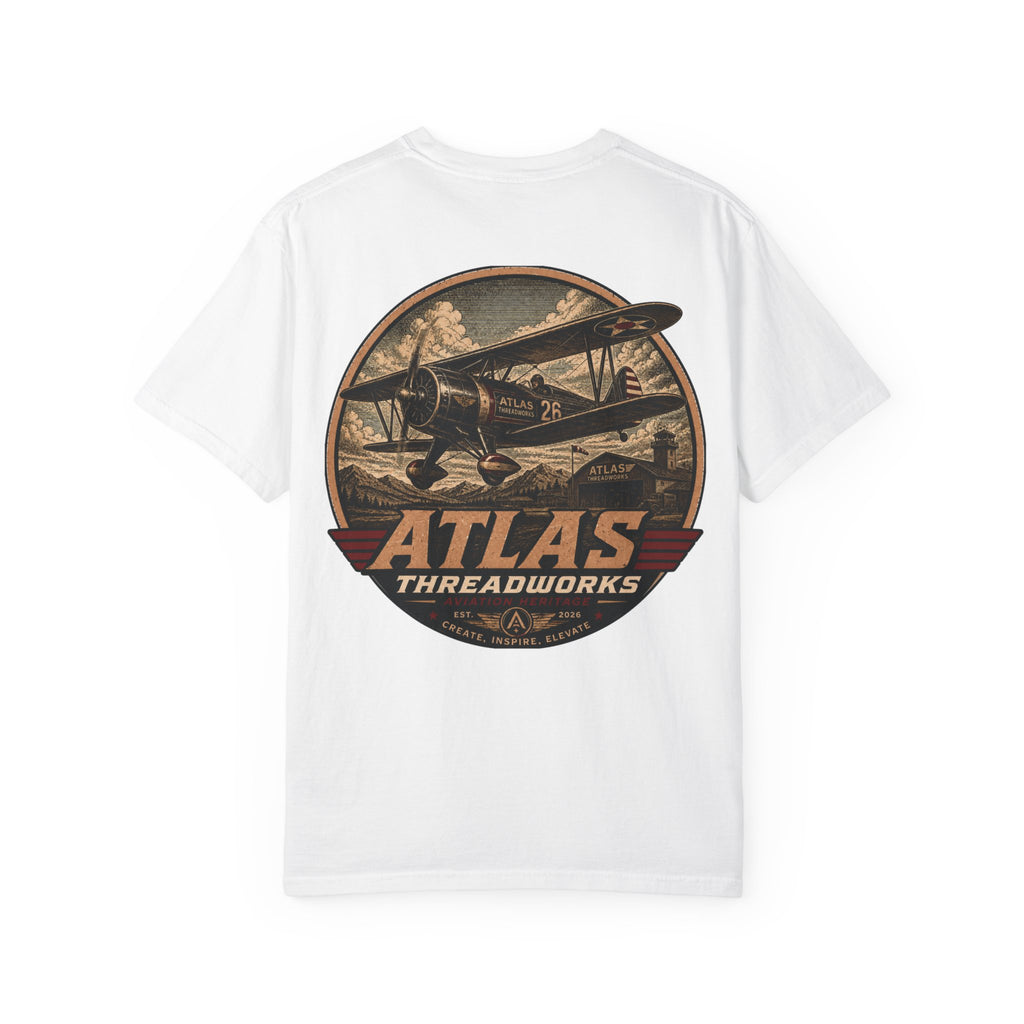 Atlas Threadworks Vintage Airplane T-Shirt