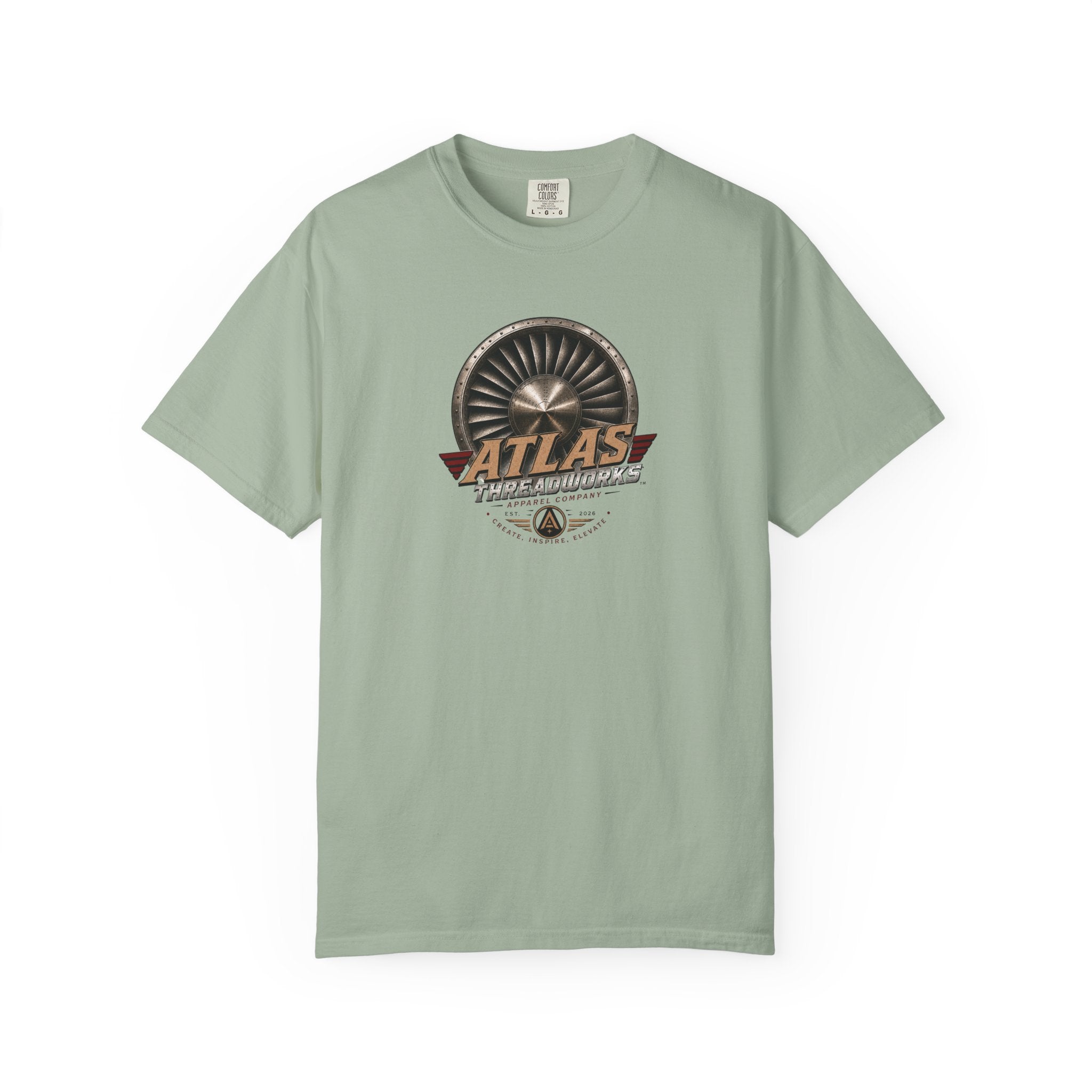 Atlas Threadworks Vintage Flying Wing Airplane T-Shirt
