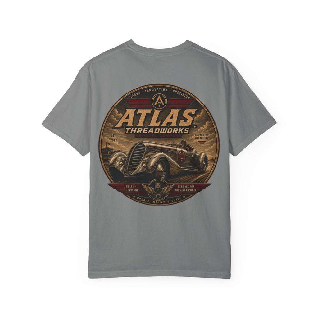 Atlas Threadworks Vintage Car T‑Shirt