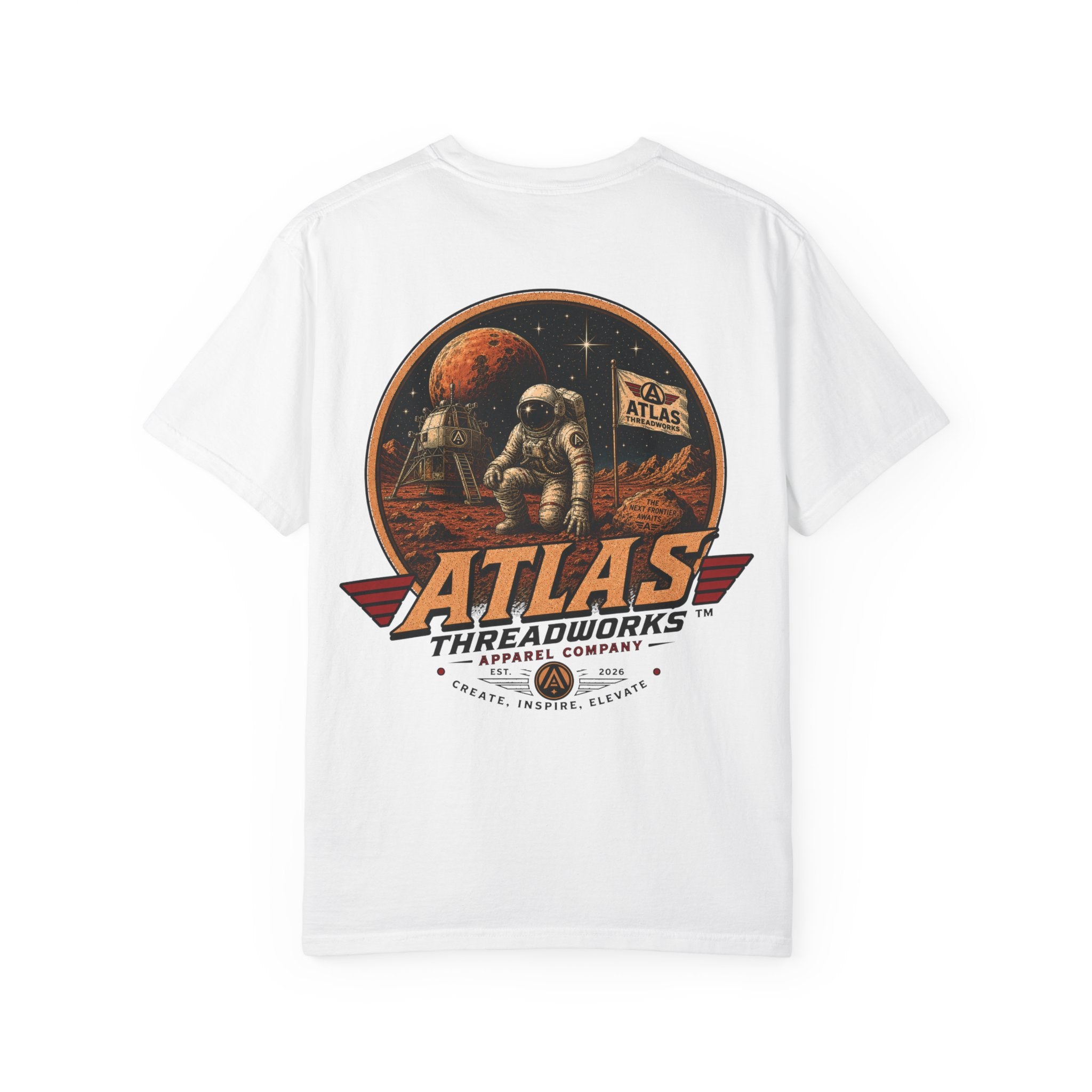 Atlas Threadworks Astronaut Mars Landing T-Shirt