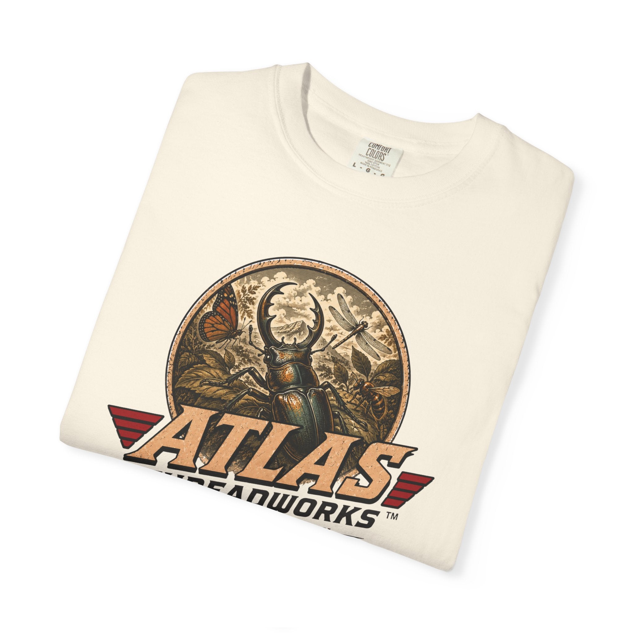 Atlas Threadworks Vintage Logo T-Shirt Insects