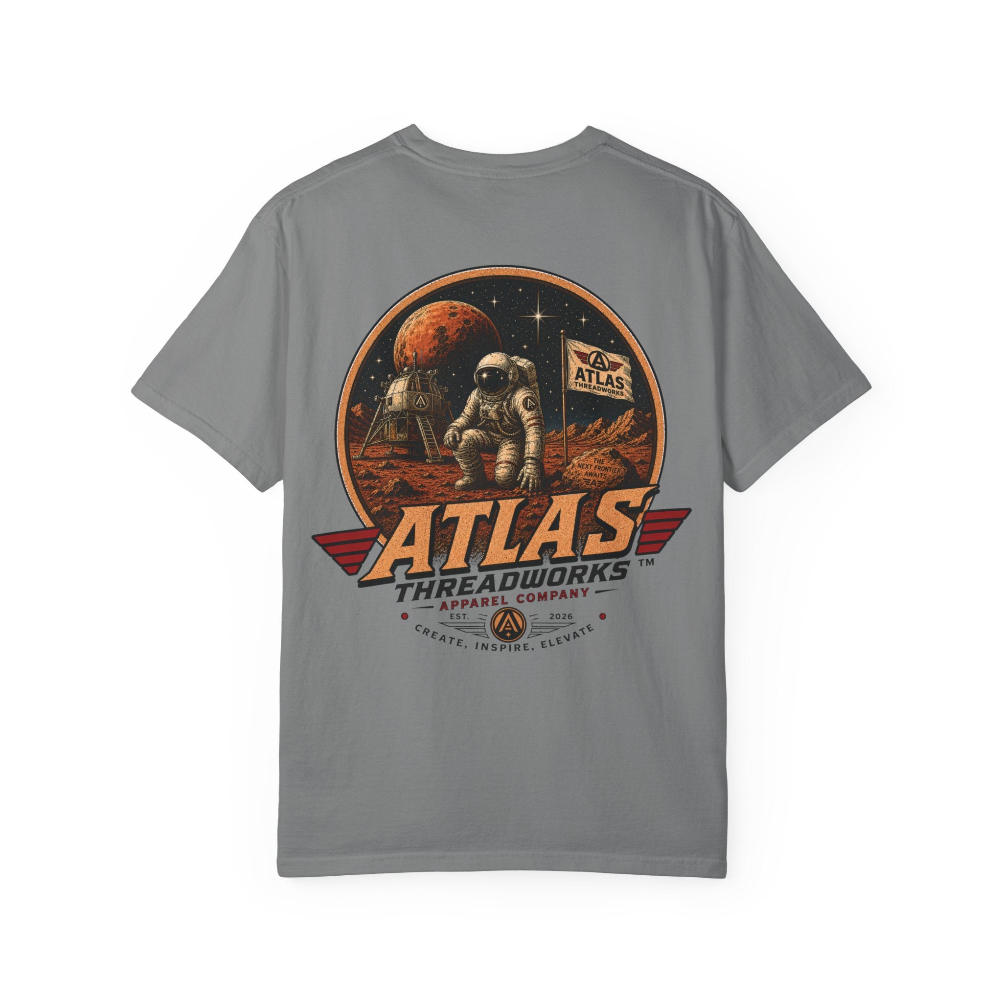 Atlas Threadworks Astronaut Mars Landing T-Shirt
