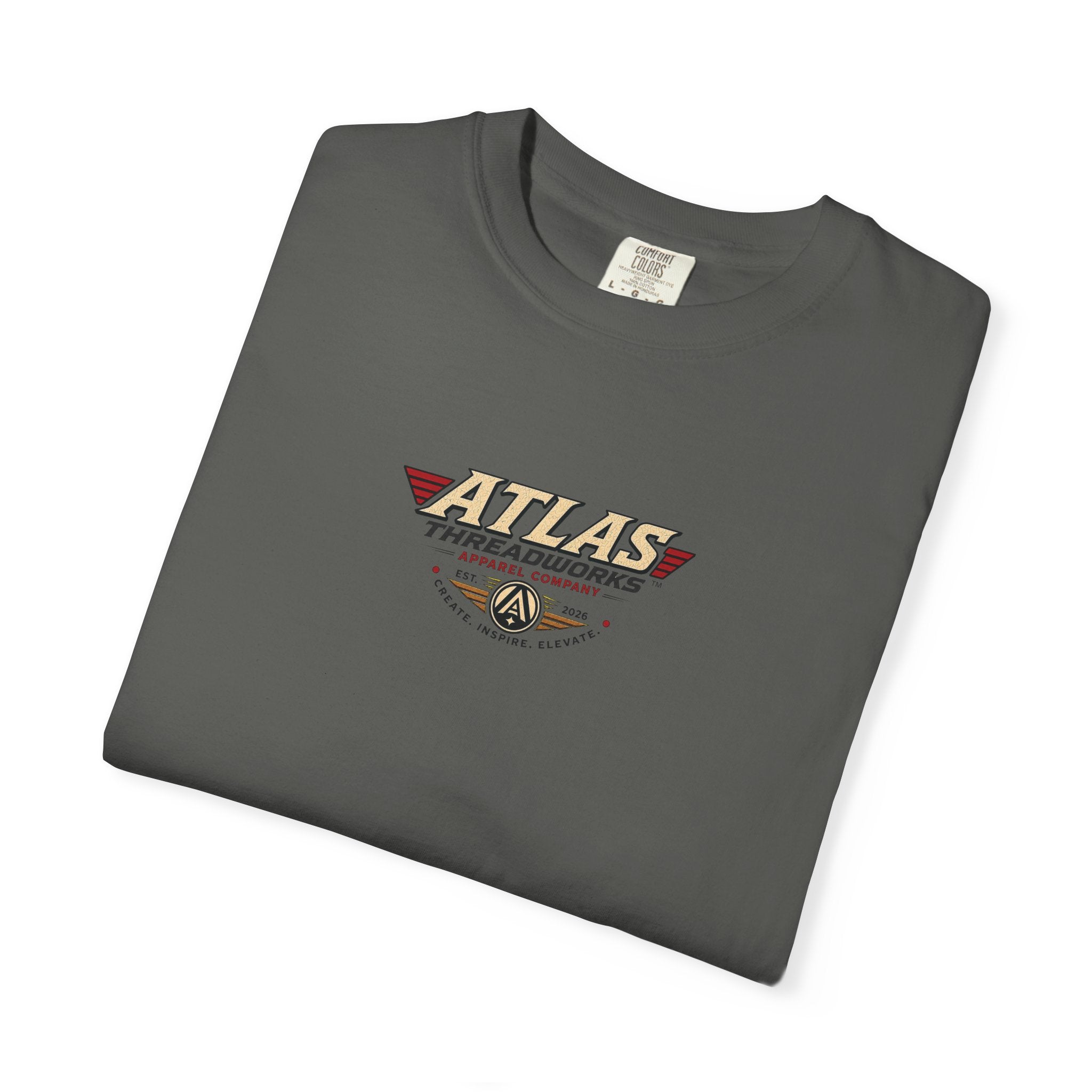 Atlas Threadworks Graphic T-Shirt — Vintage UFO Robot Chase