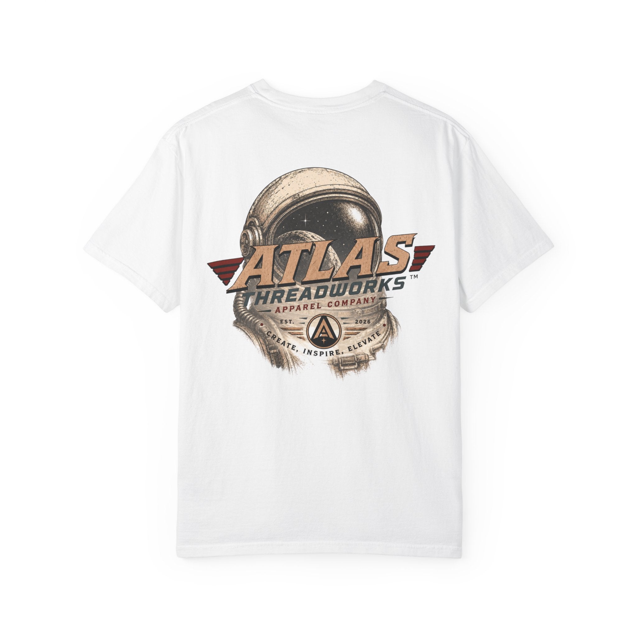 Atlas Threadworks Vintage Astronaut Graphic T-Shirt