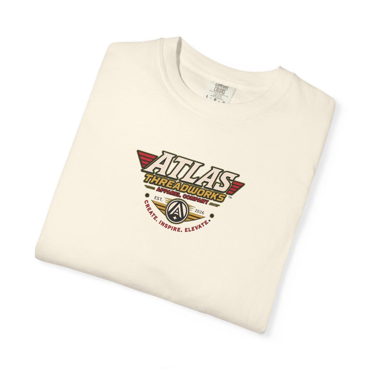 Atlas Threadworks Graphic T-Shirt — Vintage UFO Logo Tee