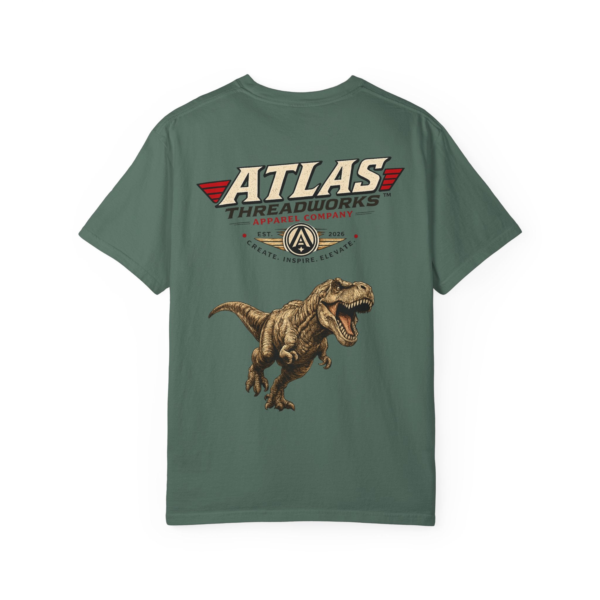 T-Shirt — Atlas Threadworks T-Rex Graphic Tee