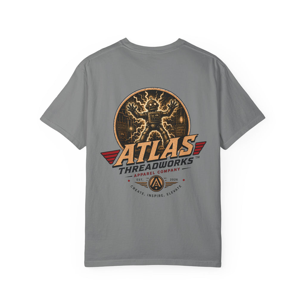 Atlas Threadworks Graphic T-Shirt — Vintage Electric Robot
