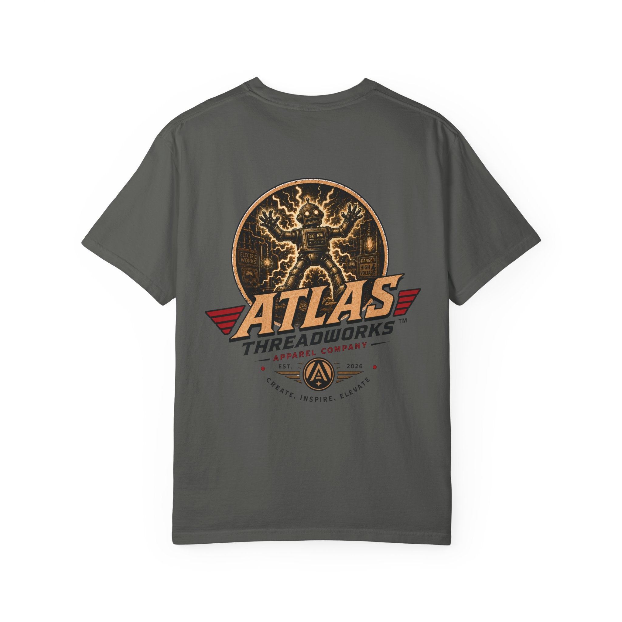 Atlas Threadworks Graphic T-Shirt — Vintage Electric Robot