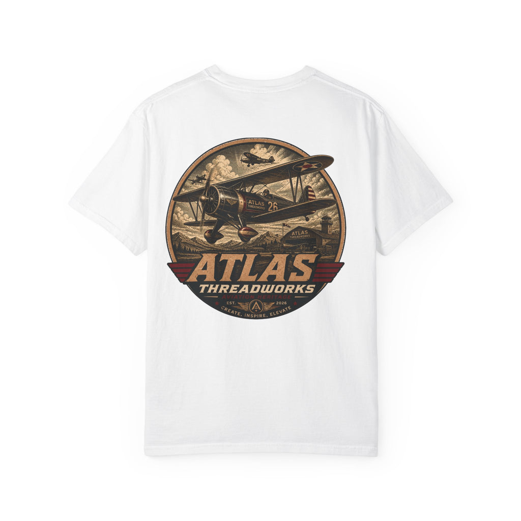 Atlas Threadworks Vintage Airplane T-shirt