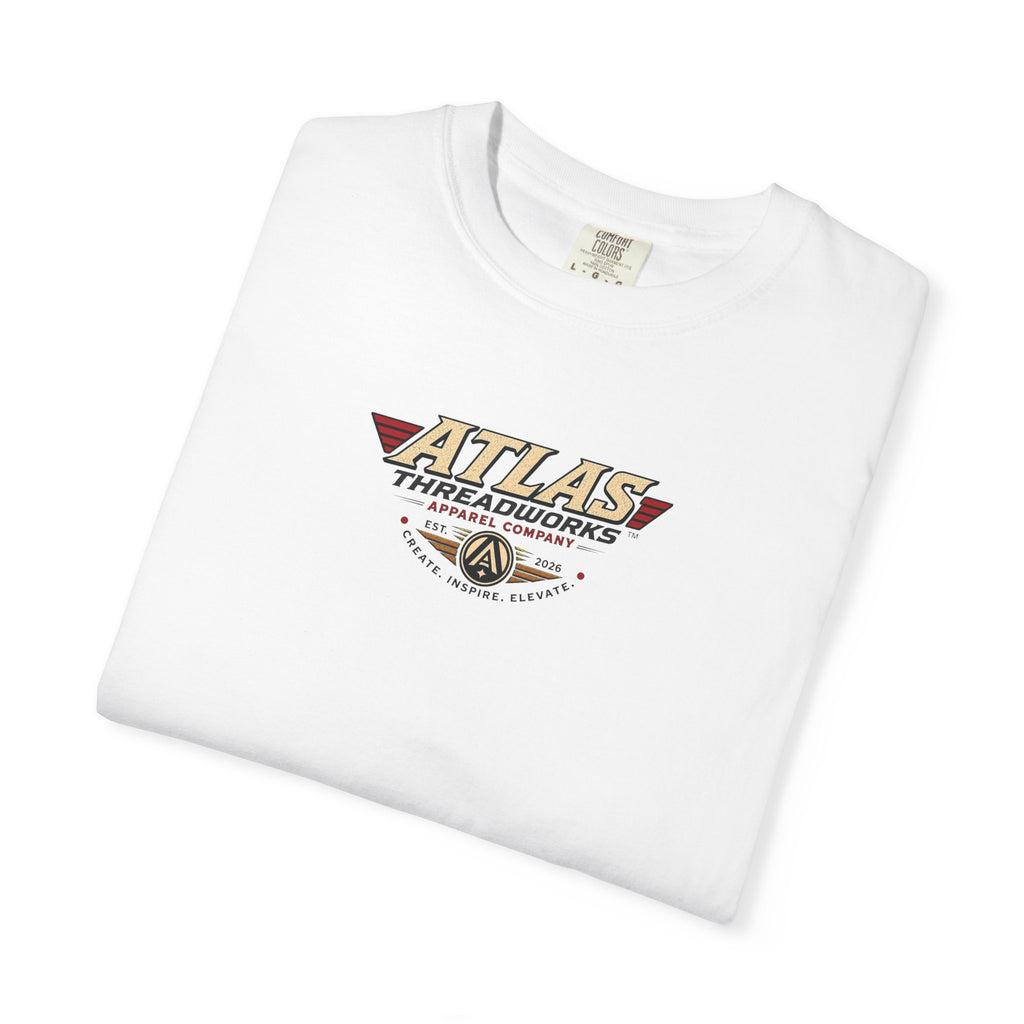 Atlas Threadworks Vintage Robot T‑Shirt — Retro Industrial Graphic Tee