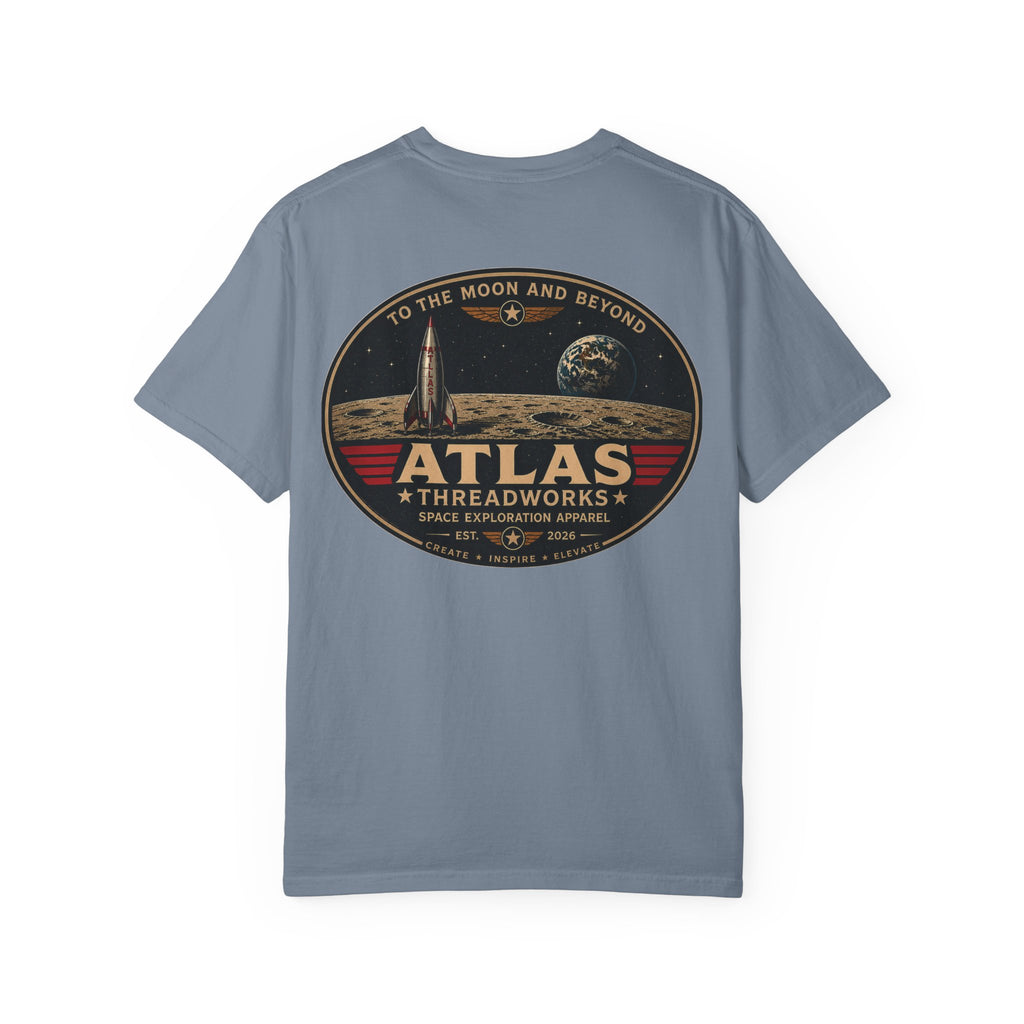 Atlas Threadworks Space Exploration Moon & Rocket