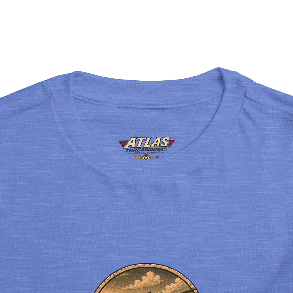 Atlas Threadworks Toddler Tee — Vintage Aviation Logo Shirt