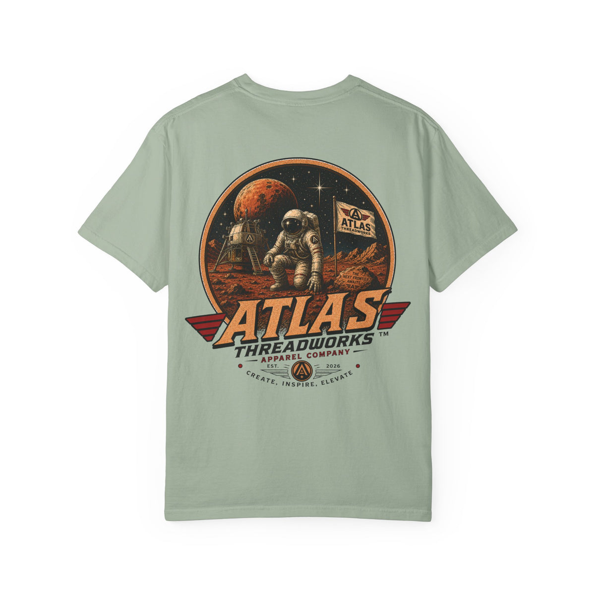 Atlas Threadworks Astronaut Mars Landing T-Shirt