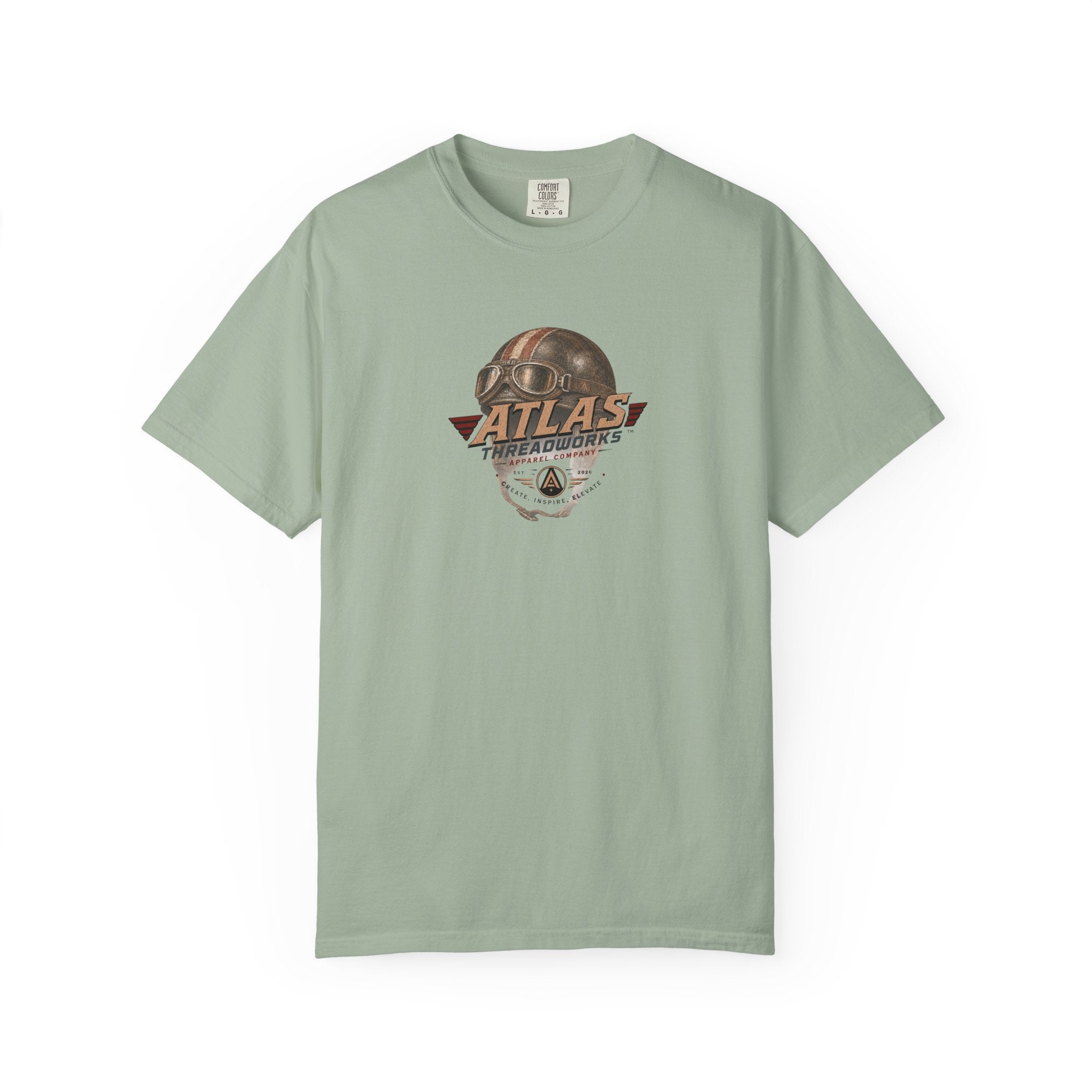 Atlas Threadworks Motorcycle T‑Shirt — Vintage Motorcycle Graphic Tee