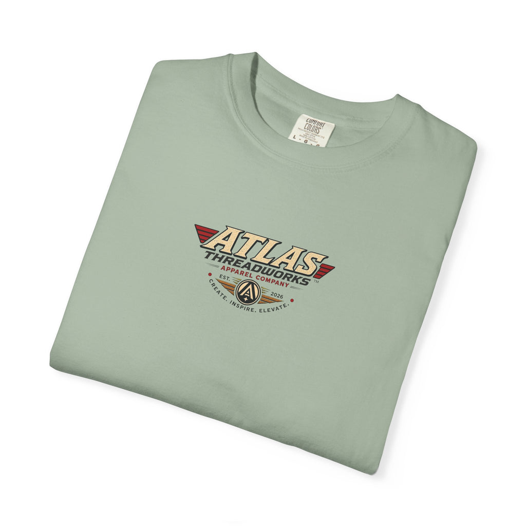 Atlas Threadworks Graphic T-Shirt — Vintage UFO Robot Chase