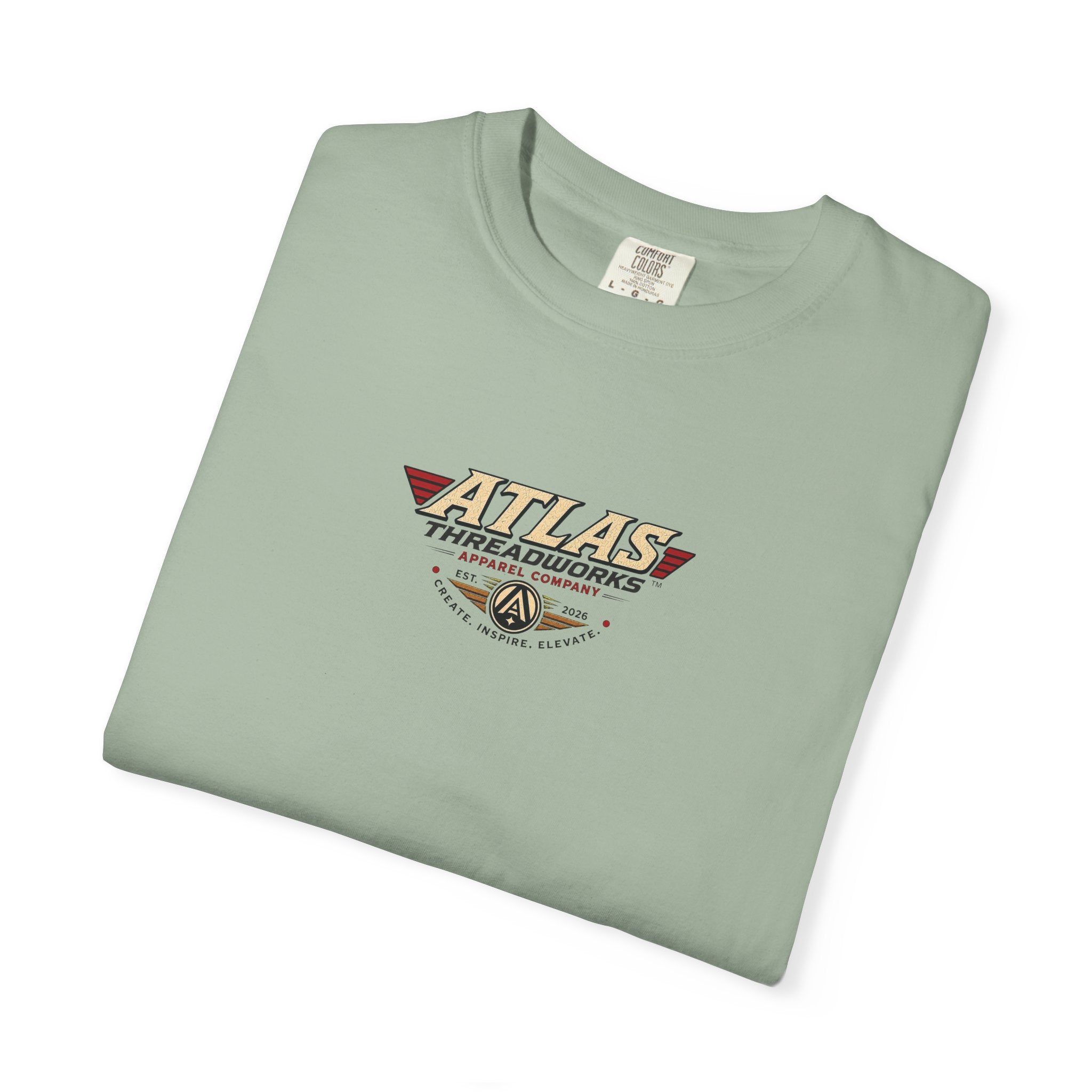Atlas Threadworks Graphic T-Shirt — Vintage UFO Robot Chase