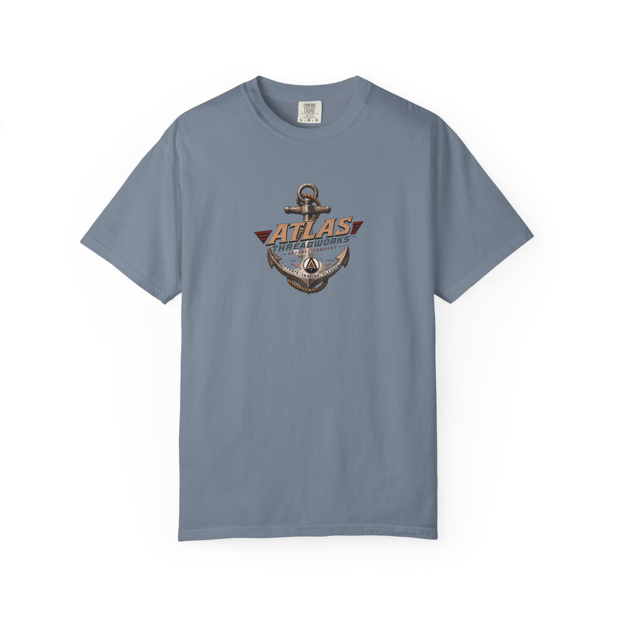 Atlas Threadworks Anchor Dive T-Shirt — Vintage Deep Sea Graphic Tee