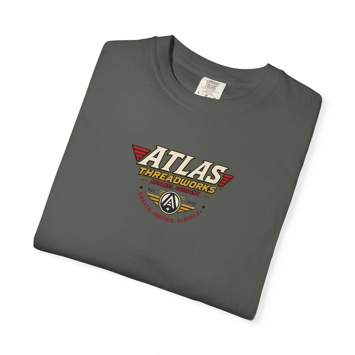 Atlas Threadworks Graphic T-Shirt — Vintage UFO Logo Tee