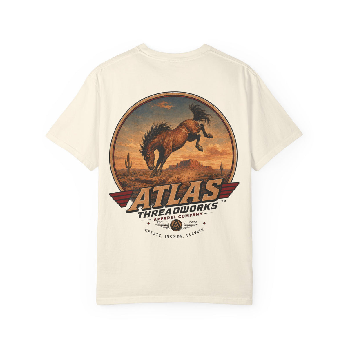 Atlas Threadworks Vintage Rodeo Horse T-Shirt