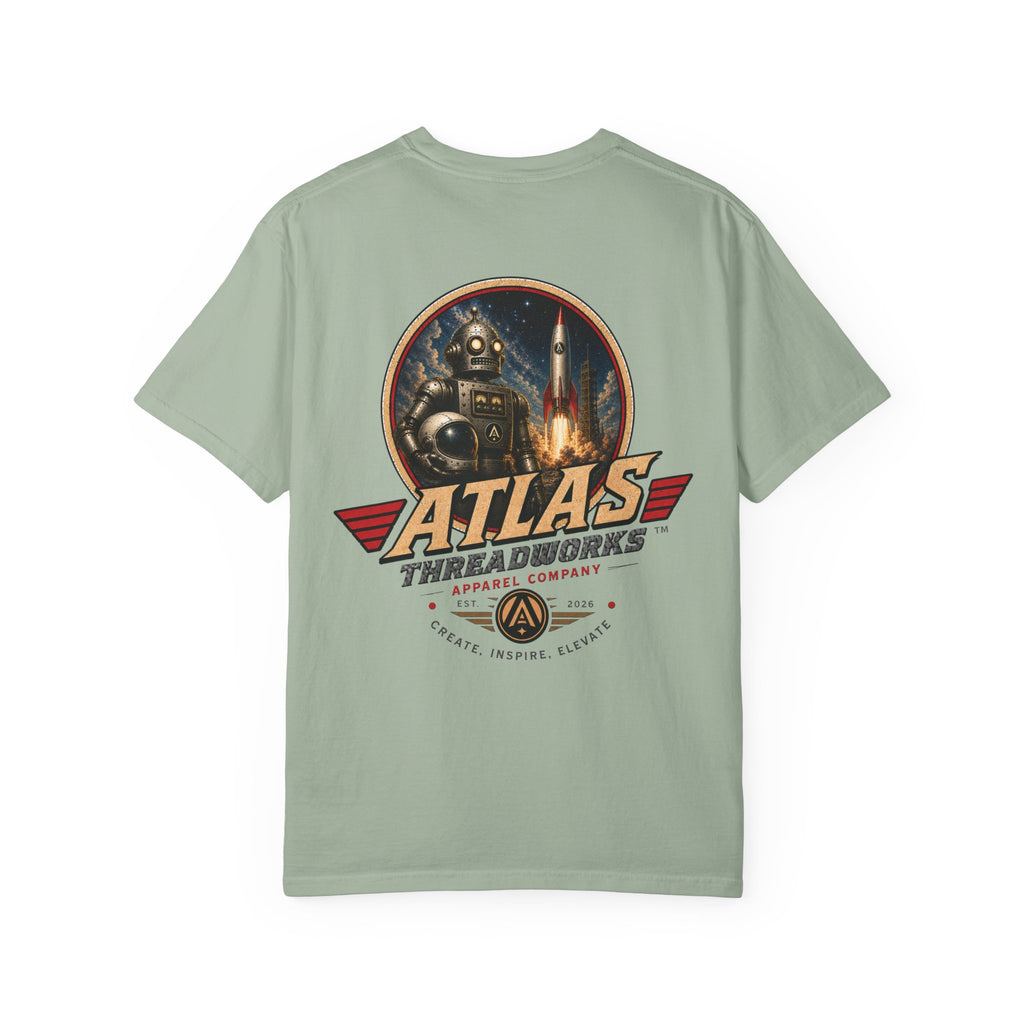 Atlas Threadworks Retro Robot Space Tee